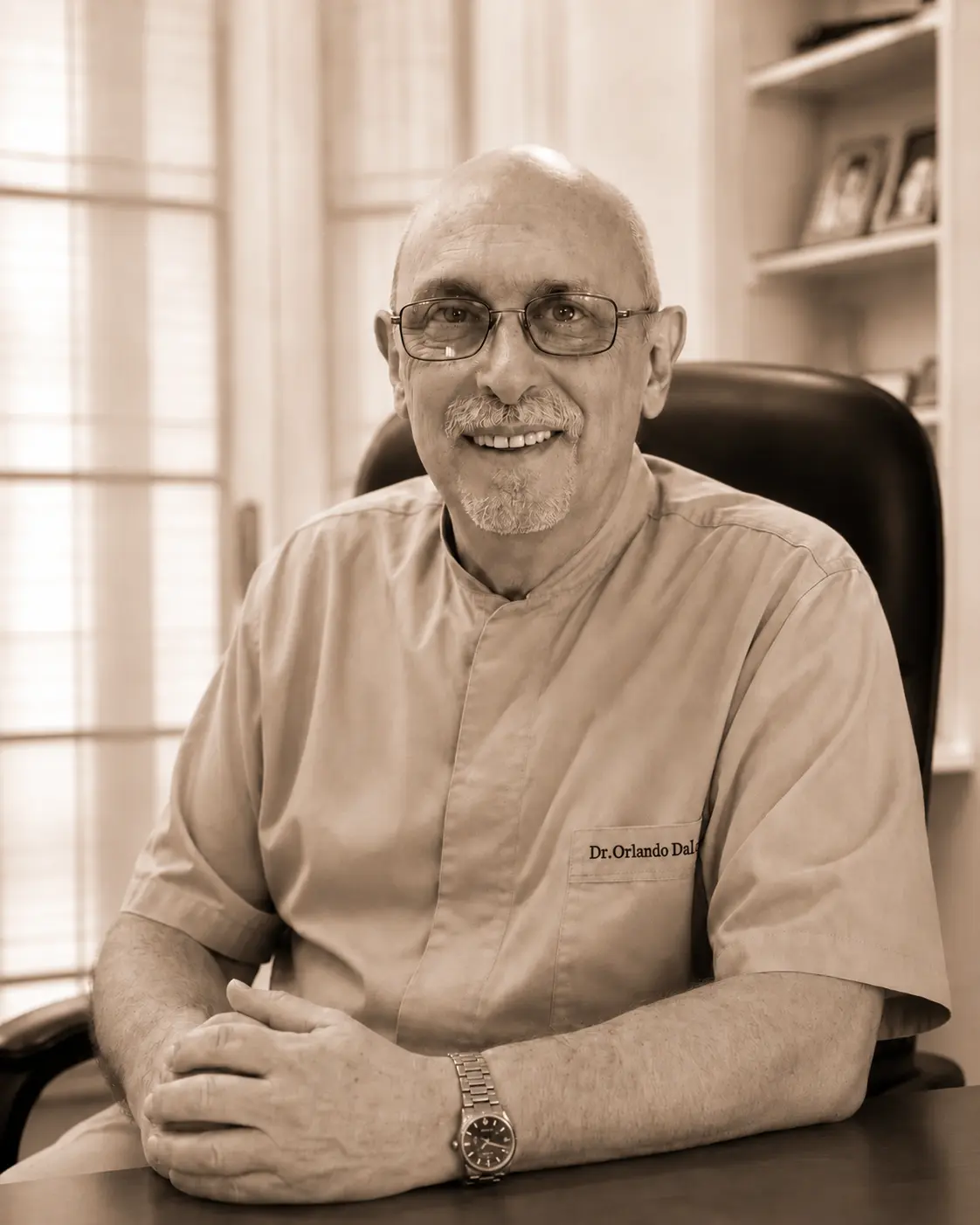 Retrato autorizado del Dr. Orlando Dalpino
